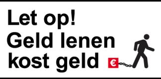 geld lenen kost geld werkt niet