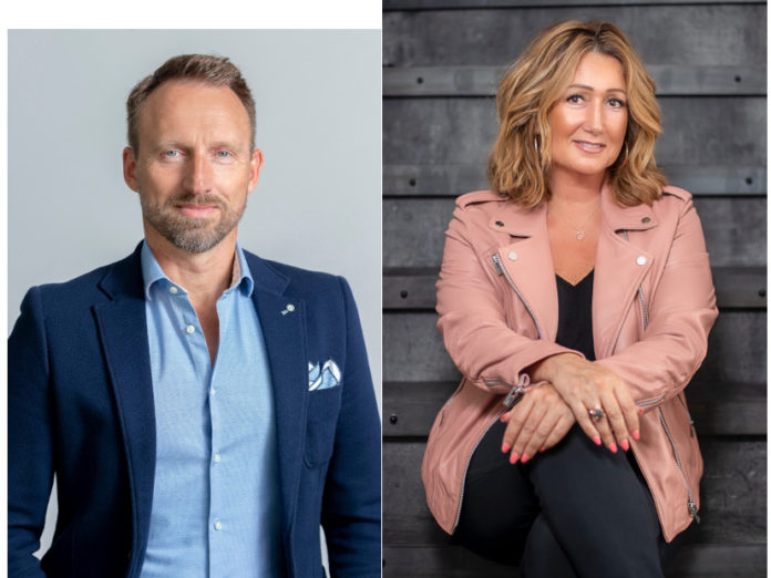 Mark de Rijke en Marisa Lodewijks Mark de Rijke en Marisa Lodewijks Aetos CMIS Franchise
