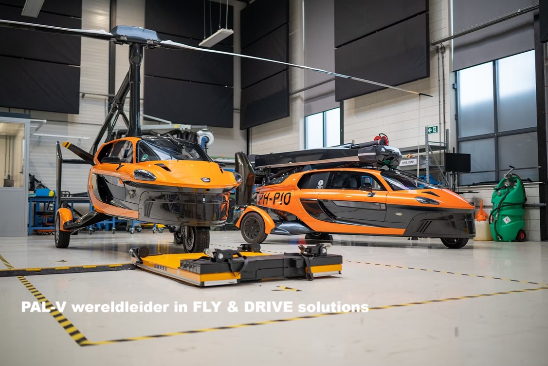 STAND VAN ZAKEN M.B.T. VLIEGENDE AUTO’S